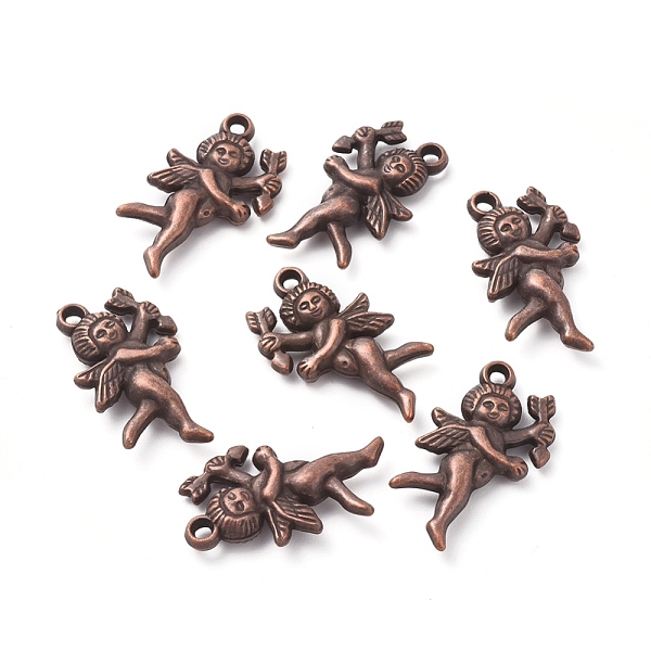 PandaHall CCB Plastic Pendants, Angel, Red Copper, 39x22x7mm, Hole: 2.5mm Plastic Angel & Fairy
PandaHall CCB Plastic Pendants, Angel, Red Copper, 39x22x7mm, Hole: 2.5mm Plastic Angel & Fairy