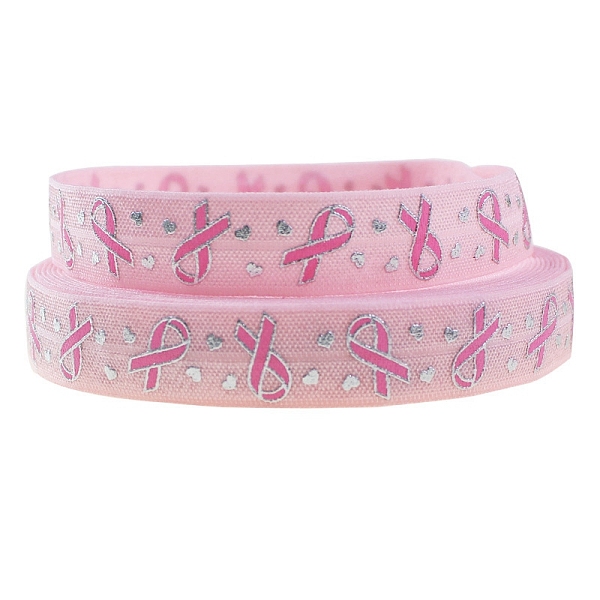 PandaHall 50 Yards Flat Hot Stamping Ribbon Nylon Elastic Cord, Folding Stretchy Cord, for Garment Accessories, Pink, 5/8 inch(15mm) Elastic...
PandaHall 50 Yards Flat Hot Stamping Ribbon Nylon Elastic Cord, Folding Stretchy Cord, for Garment Accessories, Pink, 5/8 inch(15mm) Elastic...