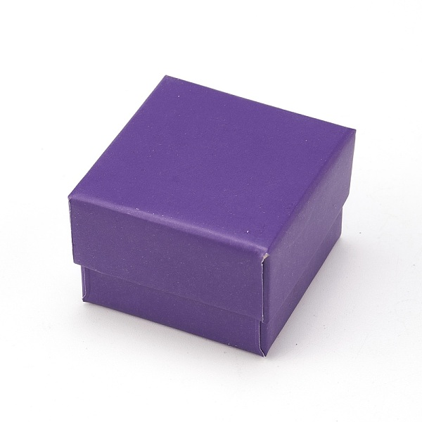 PandaHall Cardboard Jewelry Earring Boxes, with Black Sponge, for Jewelry Gift Packaging, Purple, 5x5x3.4cm Paper Square Purple
PandaHall Cardboard Jewelry Earring Boxes, with Black Sponge, for Jewelry Gift Packaging, Purple, 5x5x3.4cm Paper Square Purple