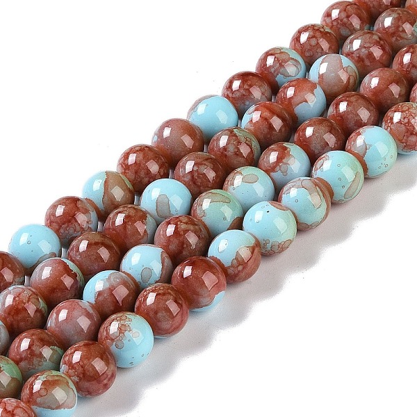 PandaHall Baking Paint Glass Bead Strands, Round, Brown, 10mm, Hole: 1.4mm, about 85~86pcs/strand, 31.10~31.50''(79~80cm) Glass Round Brown
PandaHall Baking Paint Glass Bead Strands, Round, Brown, 10mm, Hole: 1.4mm, about 85~86pcs/strand, 31.10~31.50''(79~80cm) Glass Round Brown