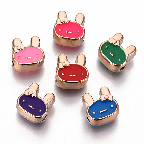 PandaHall UV Plating Acrylic Beads, with Enamel, Rabbit, Light Gold, Mixed Color, 12x12x7mm, Hole: 4mm Acrylic Rabbit Multicolor
PandaHall UV Plating Acrylic Beads, with Enamel, Rabbit, Light Gold, Mixed Color, 12x12x7mm, Hole: 4mm Acrylic Rabbit Multicolor