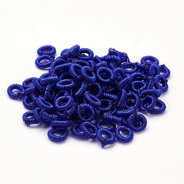 PandaHall Polyester Weave Beads, Ring, Medium Blue, 6x2mm, Hole: 3mm, about 200pcs/bag Polyester Ring Blue
PandaHall Polyester Weave Beads, Ring, Medium Blue, 6x2mm, Hole: 3mm, about 200pcs/bag Polyester Ring Blue