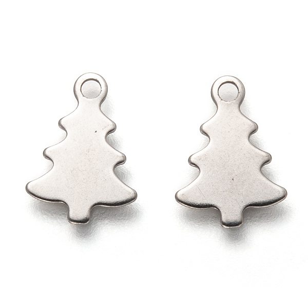 PandaHall Christmas 201 Stainless Steel Charms, Laser Cut, Christmas Tree, Stainless Steel Color, 12x8.5x0.5mm, Hole: 1.4mm 201 Stainless...
PandaHall Christmas 201 Stainless Steel Charms, Laser Cut, Christmas Tree, Stainless Steel Color, 12x8.5x0.5mm, Hole: 1.4mm 201 Stainless...