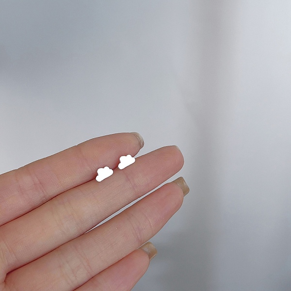 PandaHall Alloy Earrings for Women, with 925 Sterling Silver Pin, Cloud, 10mm Alloy Cloud
PandaHall Alloy Earrings for Women, with 925 Sterling Silver Pin, Cloud, 10mm Alloy Cloud