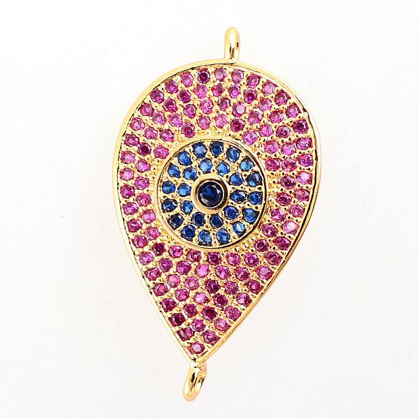PandaHall DIY Brass Micro Pave Cubic Zirconia Links, teardrop, Golden, 28x15.5x3mm, Hole: 1.2mm Brass+Cubic Zirconia Teardrop
PandaHall DIY Brass Micro Pave Cubic Zirconia Links, teardrop, Golden, 28x15.5x3mm, Hole: 1.2mm Brass+Cubic Zirconia Teardrop
