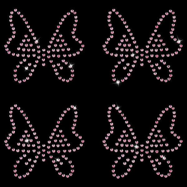 PandaHall Butterfly Hotfix Glass Rhinestone, Iron on Patches Applique, For Shoes, Gartment and Bags Decoration, Pearl Pink, 51x48x1.5mm...
PandaHall Butterfly Hotfix Glass Rhinestone, Iron on Patches Applique, For Shoes, Gartment and Bags Decoration, Pearl Pink, 51x48x1.5mm...