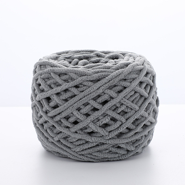 PandaHall Soft Crocheting Polyester Yarn, Thick Knitting Yarn for Scarf, Bag, Cushion Making, Light Grey, 6mm Polyester
PandaHall Soft Crocheting Polyester Yarn, Thick Knitting Yarn for Scarf, Bag, Cushion Making, Light Grey, 6mm Polyester