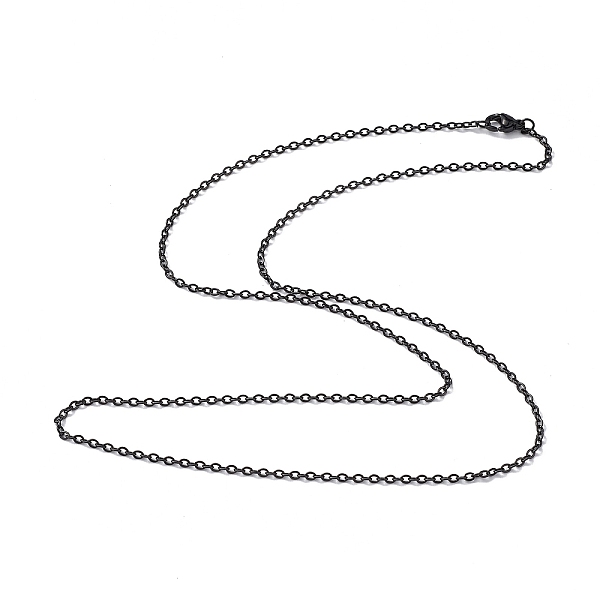 PandaHall 304 Stainless Steel Cable Chain Necklace for Men Women, Gunmetal, 23.62 inch(60cm) 304 Stainless Steel
PandaHall 304 Stainless Steel Cable Chain Necklace for Men Women, Gunmetal, 23.62 inch(60cm) 304 Stainless Steel