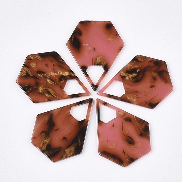 PandaHall Cellulose Acetate(Resin) Pendants, Pentagon, Indian Red, 41.5x32.5x2mm, Hole: 11x10mm Cellulose Acetate Others Red
PandaHall Cellulose Acetate(Resin) Pendants, Pentagon, Indian Red, 41.5x32.5x2mm, Hole: 11x10mm Cellulose Acetate Others Red