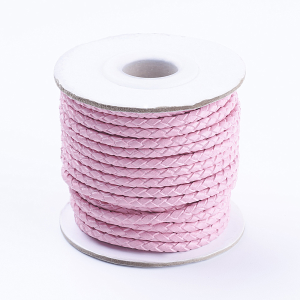 PandaHall Round Braided Cowhide Cords, Pearl Pink, 3mm, about 10.93 yards(10m)/roll Cowhide Round Pink
PandaHall Round Braided Cowhide Cords, Pearl Pink, 3mm, about 10.93 yards(10m)/roll Cowhide Round Pink