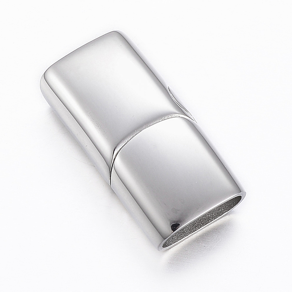 PandaHall Smooth 304 Stainless Steel Magnetic Clasps with Glue-in Ends, Rectangle, Stainless Steel Color, 24.5x12x7mm, Hole: 10x5mm 304...
PandaHall Smooth 304 Stainless Steel Magnetic Clasps with Glue-in Ends, Rectangle, Stainless Steel Color, 24.5x12x7mm, Hole: 10x5mm 304...