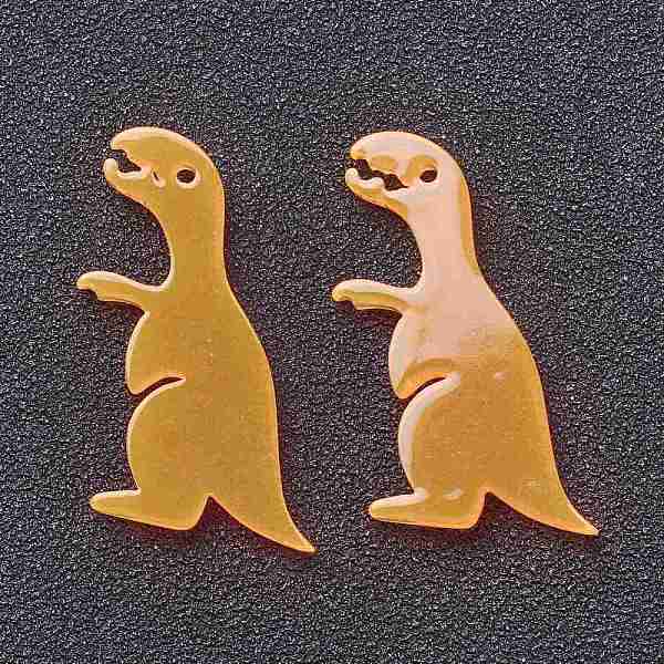 PandaHall Transparent Acrylic Pendants, Dinosaur, Orange, 27.5x20x2.5mm, Hole: 1.2mm Acrylic Dinosaur Orange
PandaHall Transparent Acrylic Pendants, Dinosaur, Orange, 27.5x20x2.5mm, Hole: 1.2mm Acrylic Dinosaur Orange