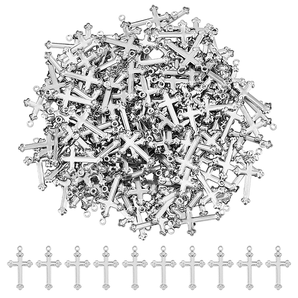 PandaHall DICOSMETIC 200Pcs 304 Stainless Steel Cross Pendants, Stainless Steel Color, 17.5x10x0.8mm, Hole: 0.9mm 304 Stainless Steel Cross
PandaHall DICOSMETIC 200Pcs 304 Stainless Steel Cross Pendants, Stainless Steel Color, 17.5x10x0.8mm, Hole: 0.9mm 304 Stainless Steel Cross