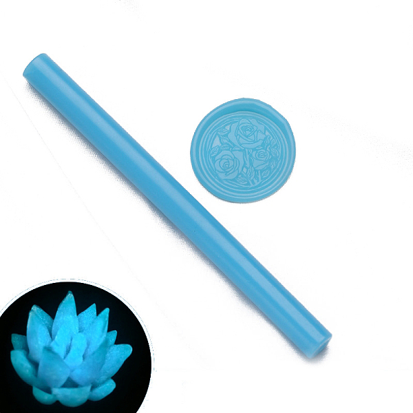 PandaHall Luminous Wax Seal Sticks, for Retro Seal Stamp, Deep Sky Blue, 133x11mm Wax Column
PandaHall Luminous Wax Seal Sticks, for Retro Seal Stamp, Deep Sky Blue, 133x11mm Wax Column