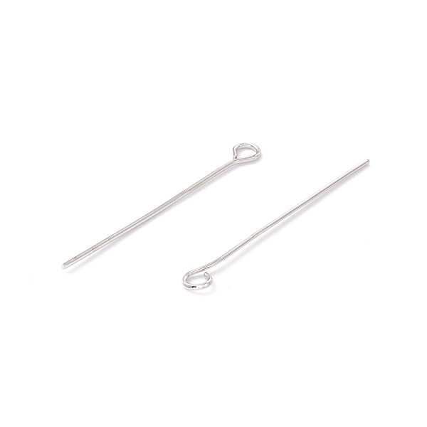PandaHall Brass Eye Pin, Cadmium Free & Lead Free, Platinum, 25~25.5x2.7x0.5mm, 24 Gauge, Hole: 1.6mm Brass
PandaHall Brass Eye Pin, Cadmium Free & Lead Free, Platinum, 25~25.5x2.7x0.5mm, 24 Gauge, Hole: 1.6mm Brass