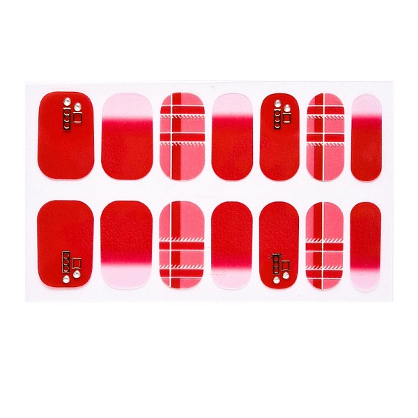 PandaHall Full Cover Nombre Nail Stickers, Self-Adhesive, for Nail Tips Decorations, Red, 24x8mm, 14pcs/sheet Paper Others Red
PandaHall Full Cover Nombre Nail Stickers, Self-Adhesive, for Nail Tips Decorations, Red, 24x8mm, 14pcs/sheet Paper Others Red