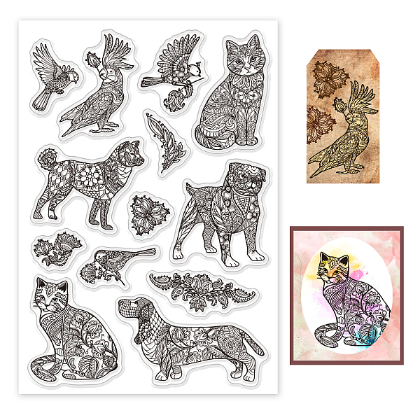 PandaHall GLOBLELAND Pattern Pets Clear Stamps for DIY Scrapbooking Dogs Cats Birds Silicone Stamp Seals Transparent Stamps for Cards Making...
PandaHall GLOBLELAND Pattern Pets Clear Stamps for DIY Scrapbooking Dogs Cats Birds Silicone Stamp Seals Transparent Stamps for Cards Making...