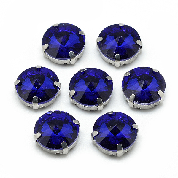 PandaHall Sew on Rhinestone, Multi-strand Links, Glass Rhinestone, with Brass Prong Settings, Garments Accessories, Faceted, Flat Round..., Blue
PandaHall Sew on Rhinestone, Multi-strand Links, Glass Rhinestone, with Brass Prong Settings, Garments Accessories, Faceted, Flat Round..., Blue