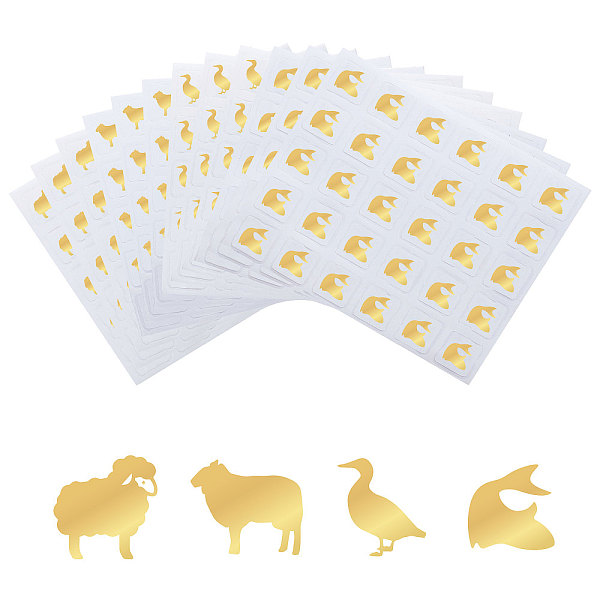 PandaHall OLYCRAFT 2400pcs 4 Styles Gold Meal Stickers 0.5 Inch Food Choice Sticker Sheep/Cow/Duck/Fish Wedding Meal Indicator Stickers...
PandaHall OLYCRAFT 2400pcs 4 Styles Gold Meal Stickers 0.5 Inch Food Choice Sticker Sheep/Cow/Duck/Fish Wedding Meal Indicator Stickers...