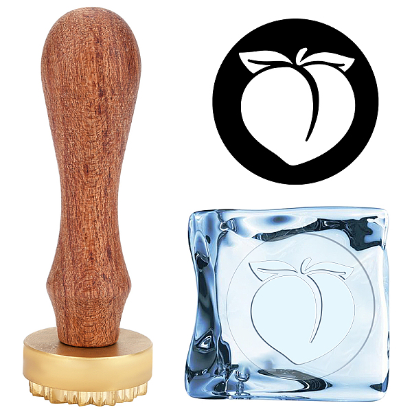 PandaHall OLYCRAFT Peach Pattern Ice Stamp 1.2" Wooden Ice Branding Stamp Seal Stamp with Removable Brass Head and Wood Handle for Ink Wax...
PandaHall OLYCRAFT Peach Pattern Ice Stamp 1.2" Wooden Ice Branding Stamp Seal Stamp with Removable Brass Head and Wood Handle for Ink Wax...