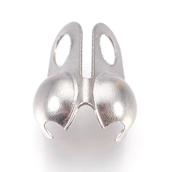 PandaHall 304 Stainless Steel Bead Tips, Calotte Ends, Clamshell Knot Cover, Stainless Steel Color, 9.5x6mm, Hole: 2mm, Inner Diameter: 4mm...
PandaHall 304 Stainless Steel Bead Tips, Calotte Ends, Clamshell Knot Cover, Stainless Steel Color, 9.5x6mm, Hole: 2mm, Inner Diameter: 4mm...