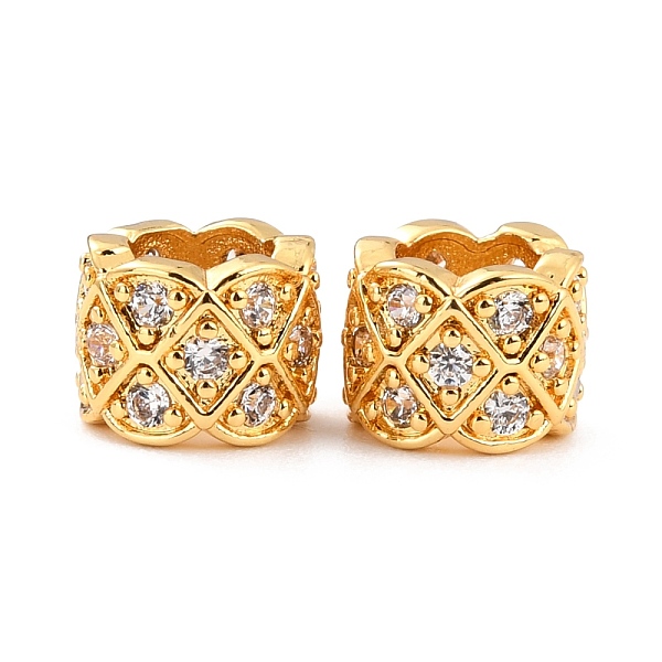 PandaHall Brass Micro Pave Clear Cubic Zirconia European Beads, Long-Lasting Plated, Cadmium Free & Lead Free, Column, Large Hole Beads...
PandaHall Brass Micro Pave Clear Cubic Zirconia European Beads, Long-Lasting Plated, Cadmium Free & Lead Free, Column, Large Hole Beads...