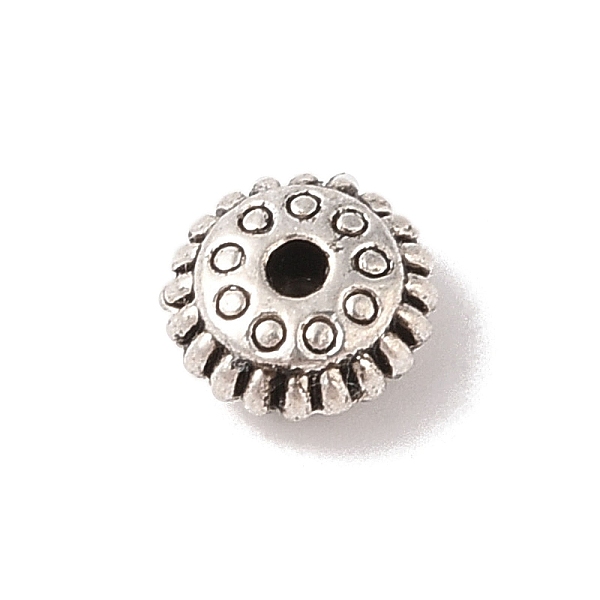 PandaHall Tibetan Style Alloy Beads, Cadmium Free & Lead Free, Rondelle, Antique Silver, 9.5x4.8mm, Hole: 1.4mm Alloy Rondelle
PandaHall Tibetan Style Alloy Beads, Cadmium Free & Lead Free, Rondelle, Antique Silver, 9.5x4.8mm, Hole: 1.4mm Alloy Rondelle