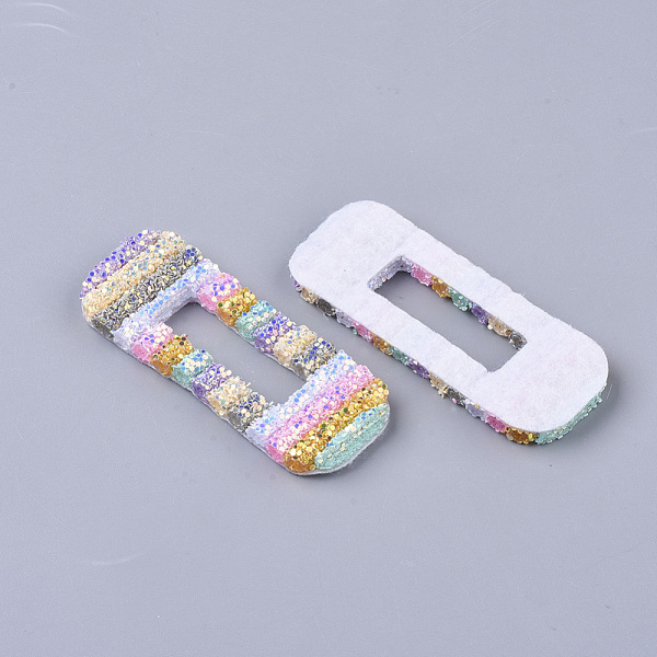PandaHall Non Woven Fabric Costume Accessories, with Sequins/ Paillettes and Plastic, Hair Findings Accessories, Rectangle, Colorful...
PandaHall Non Woven Fabric Costume Accessories, with Sequins/ Paillettes and Plastic, Hair Findings Accessories, Rectangle, Colorful...