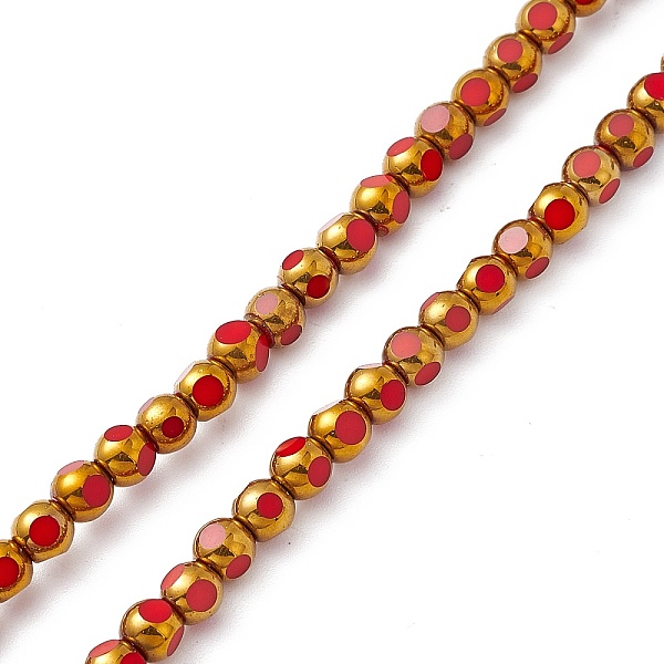 PandaHall Electroplate Glass Beads Strands, Half Rainbow Plated, Faceted Round, Red, 4.5x4mm, Hole: 0.8mm, about 63pcs/strand, 10.24 inch...
PandaHall Electroplate Glass Beads Strands, Half Rainbow Plated, Faceted Round, Red, 4.5x4mm, Hole: 0.8mm, about 63pcs/strand, 10.24 inch...