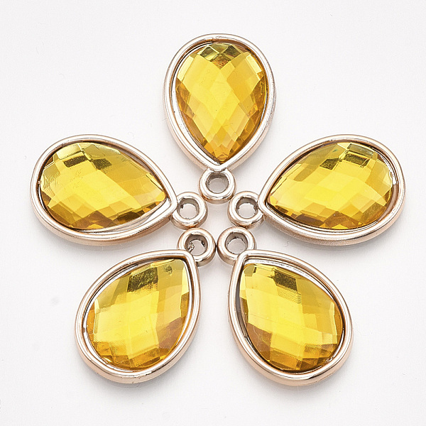 PandaHall UV Plating Acrylic Pendants, with Acrylic Rhinestone, Faceted, Teardrop, Light Gold, Gold, 25x16x4.5mm, Hole: 2mm Acrylic Teardrop...
PandaHall UV Plating Acrylic Pendants, with Acrylic Rhinestone, Faceted, Teardrop, Light Gold, Gold, 25x16x4.5mm, Hole: 2mm Acrylic Teardrop...