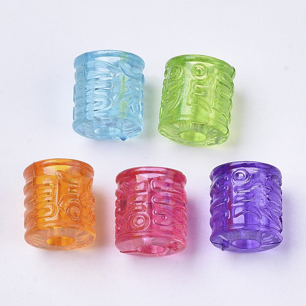 PandaHall Transparent Acrylic Beads, Dyed, Column, Mixed Color, 9.5x9mm, Hole: 3mm, about 930pcs/500g Acrylic Column Multicolor
PandaHall Transparent Acrylic Beads, Dyed, Column, Mixed Color, 9.5x9mm, Hole: 3mm, about 930pcs/500g Acrylic Column Multicolor
