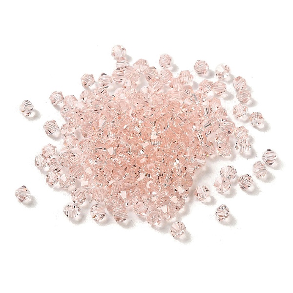 PandaHall Transparent Glass Beads, Faceted, Bicone, Pink, 3.5x3.5x3mm, Hole: 0.8mm, 720pcs/bag. Glass Bicone Pink
PandaHall Transparent Glass Beads, Faceted, Bicone, Pink, 3.5x3.5x3mm, Hole: 0.8mm, 720pcs/bag. Glass Bicone Pink