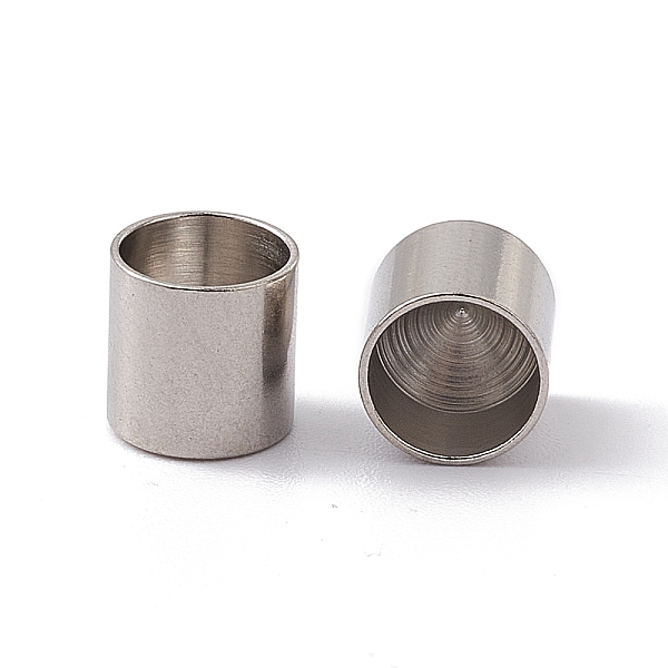 PandaHall 201 Stainless Steel Cord Ends, End Caps, Column, Stainless Steel Color, 7x7mm, Inner Diameter: 6mm 201 Stainless Steel
PandaHall 201 Stainless Steel Cord Ends, End Caps, Column, Stainless Steel Color, 7x7mm, Inner Diameter: 6mm 201 Stainless Steel