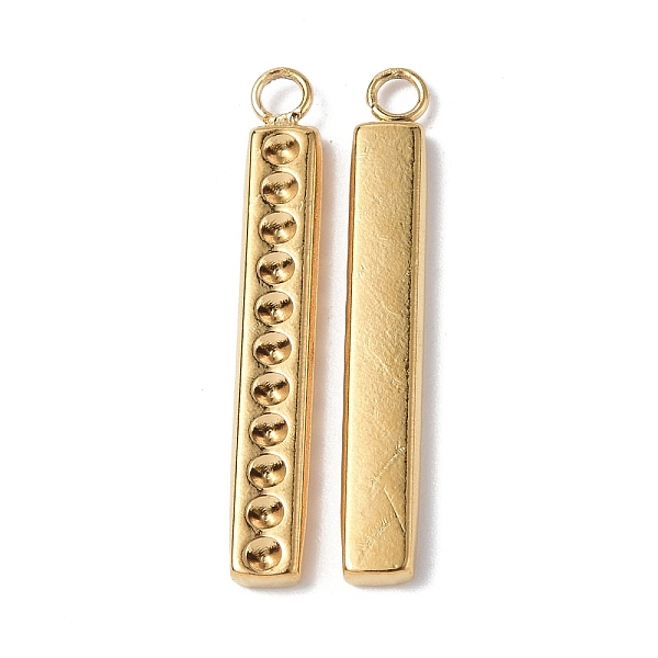 PandaHall Ion Plating(IP) 304 Stainless Steel Pendant Cabochon Settings, Rectangle Charm, Bar Charm, Real 18K Gold Plated, Fit: 1.2mm...
PandaHall Ion Plating(IP) 304 Stainless Steel Pendant Cabochon Settings, Rectangle Charm, Bar Charm, Real 18K Gold Plated, Fit: 1.2mm...