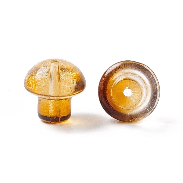 PandaHall Transparent Glass Beads, Mushroom, Goldenrod, 13.5x13.5mm, Hole: 1.6mm Glass Mushroom Gold
PandaHall Transparent Glass Beads, Mushroom, Goldenrod, 13.5x13.5mm, Hole: 1.6mm Glass Mushroom Gold