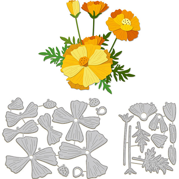 PandaHall GLOBLELAND 2Pcs Chrysanthemum Cutting Dies for Card Making Metal Sulfur Cosmos Flowers Die Cuts Embossing Stencils Cutting Dies...
PandaHall GLOBLELAND 2Pcs Chrysanthemum Cutting Dies for Card Making Metal Sulfur Cosmos Flowers Die Cuts Embossing Stencils Cutting Dies...