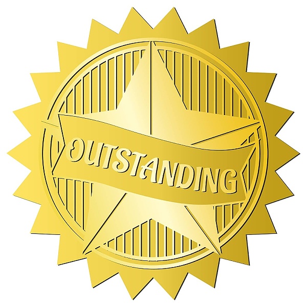 PandaHall 12 Sheets Self Adhesive Gold Foil Embossed Stickers, Round Dot Medal Decorative Decals for Envelope Card Seal, Star, 165x211mm...
PandaHall 12 Sheets Self Adhesive Gold Foil Embossed Stickers, Round Dot Medal Decorative Decals for Envelope Card Seal, Star, 165x211mm...
