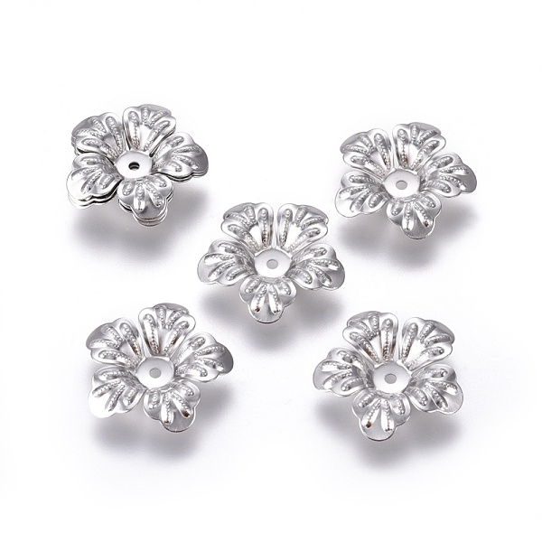 PandaHall 5-Petal 316 Surgical Stainless Steel Bead Caps, Flower, Stainless Steel Color, 20x4mm, Hole: 1.5mm 316 Surgical Stainless Steel
PandaHall 5-Petal 316 Surgical Stainless Steel Bead Caps, Flower, Stainless Steel Color, 20x4mm, Hole: 1.5mm 316 Surgical Stainless Steel