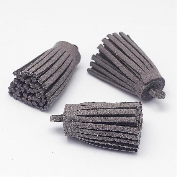 PandaHall Faux Suede Cord Tassel Pendant Decorations, Gray, 30x12mm, Hole: 3mm Faux Suede Gray
PandaHall Faux Suede Cord Tassel Pendant Decorations, Gray, 30x12mm, Hole: 3mm Faux Suede Gray
