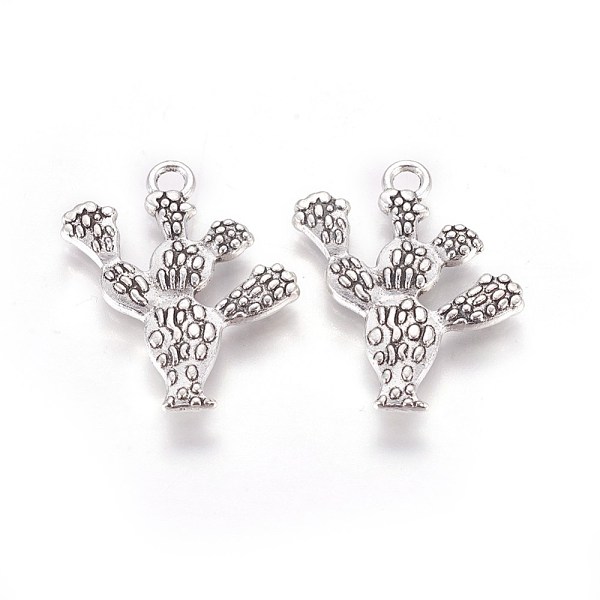 PandaHall Tibetan Style Zinc Alloy Pendants, Cactus, Antique Silver, 23.5x19x2.5mm, Hole: 1.8mm Alloy Others
PandaHall Tibetan Style Zinc Alloy Pendants, Cactus, Antique Silver, 23.5x19x2.5mm, Hole: 1.8mm Alloy Others