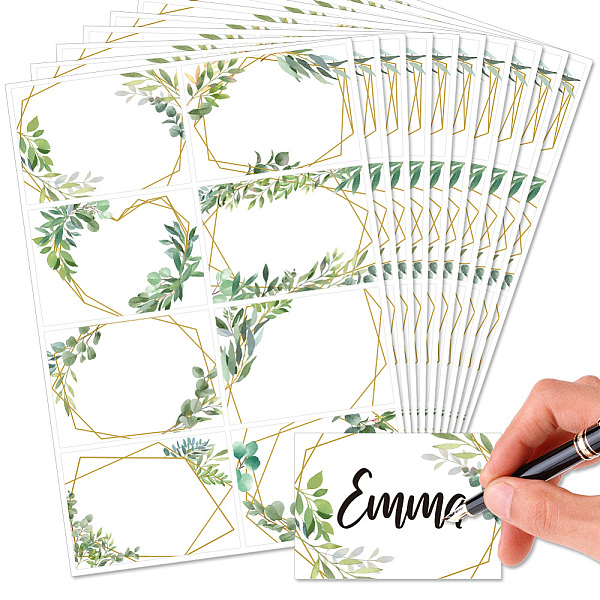 PandaHall OLYCRAFT 80Pcs Self Adhesive Name Tags Sticker 3.3x2.4 Inch Waterproof Blank Label Stickers with Green Leaf Pattern Writable...
PandaHall OLYCRAFT 80Pcs Self Adhesive Name Tags Sticker 3.3x2.4 Inch Waterproof Blank Label Stickers with Green Leaf Pattern Writable...