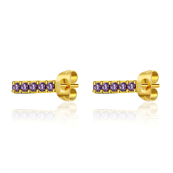 PandaHall Round Stainless Steel Micro Pave Cubic Zirconia Stud Earrings for Women Stainless Steel Round Gold
PandaHall Round Stainless Steel Micro Pave Cubic Zirconia Stud Earrings for Women Stainless Steel Round Gold