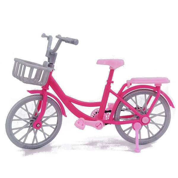 PandaHall 6-inch Doll Toy Bicycle Scene Shooting Props, Deep Pink, 175x120mm Plastic Bicycle
PandaHall 6-inch Doll Toy Bicycle Scene Shooting Props, Deep Pink, 175x120mm Plastic Bicycle