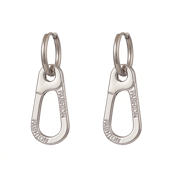 PandaHall Rack Plating Alloy Hollow Out Teardrop with Word Fashion Dangle Hoope Earrings, Ion Plating(IP) 304 Stainless Steel Jewelry for...
PandaHall Rack Plating Alloy Hollow Out Teardrop with Word Fashion Dangle Hoope Earrings, Ion Plating(IP) 304 Stainless Steel Jewelry for...