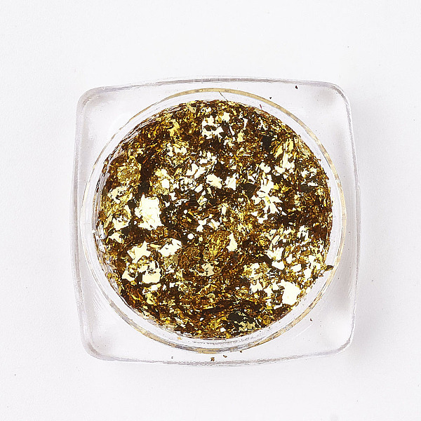 PandaHall Rainbow Foil, Nail Art Decoration Accessories, Gold, 29.5x29.5x14.5mm Foil Glass Others Gold
PandaHall Rainbow Foil, Nail Art Decoration Accessories, Gold, 29.5x29.5x14.5mm Foil Glass Others Gold