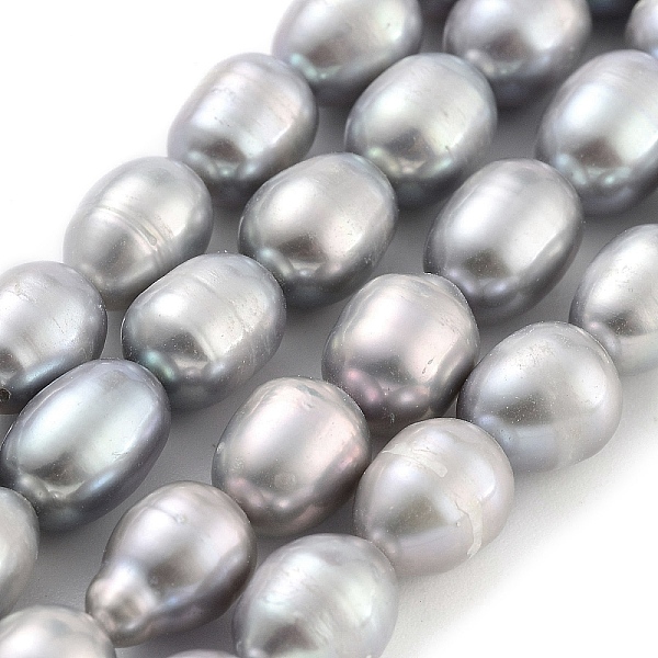 PandaHall Natural Cultured Freshwater Pearl Beads Strands, Rice, Grade 2A+, Gray, 7~8mm, Hole: 0.6mm, about 21~22pcs/strand, 6.89''~7.09''...
PandaHall Natural Cultured Freshwater Pearl Beads Strands, Rice, Grade 2A+, Gray, 7~8mm, Hole: 0.6mm, about 21~22pcs/strand, 6.89''~7.09''...