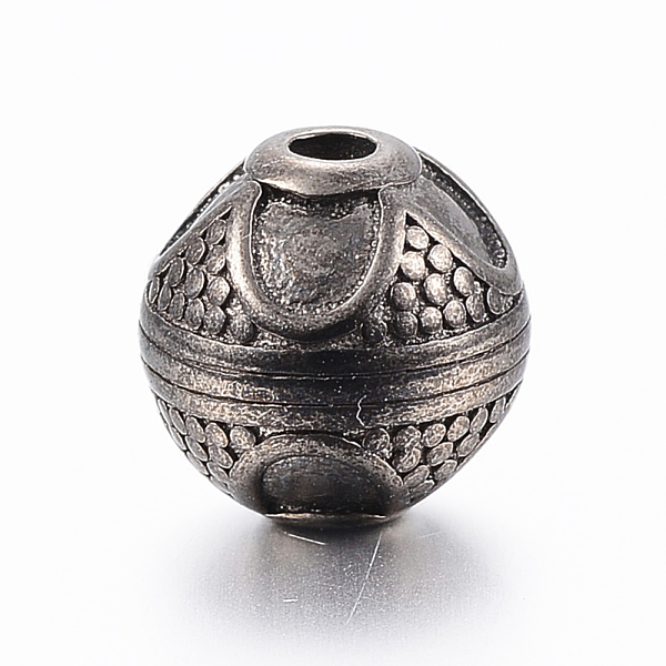 PandaHall 316 Surgical Stainless Steel Beads, Round, Gunmetal, 10mm, Hole: 2mm 316 Surgical Stainless Steel Round
PandaHall 316 Surgical Stainless Steel Beads, Round, Gunmetal, 10mm, Hole: 2mm 316 Surgical Stainless Steel Round