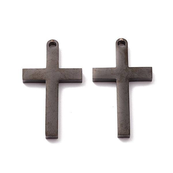 PandaHall Ion Plating(IP) 304 Stainless Steel Pendants, Cross, Electrophoresis Black, 35x20x2.8mm, Hole: 2.5mm 304 Stainless Steel Cross
PandaHall Ion Plating(IP) 304 Stainless Steel Pendants, Cross, Electrophoresis Black, 35x20x2.8mm, Hole: 2.5mm 304 Stainless Steel Cross