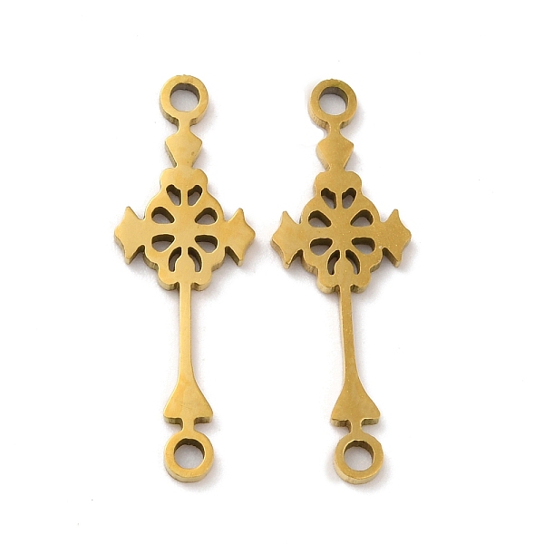 PandaHall 201 Stainless Steel Connector Charms, Cross Links, Golden, 22x7x0.8mm, Hole: 1.4mm 201 Stainless Steel Cross
PandaHall 201 Stainless Steel Connector Charms, Cross Links, Golden, 22x7x0.8mm, Hole: 1.4mm 201 Stainless Steel Cross