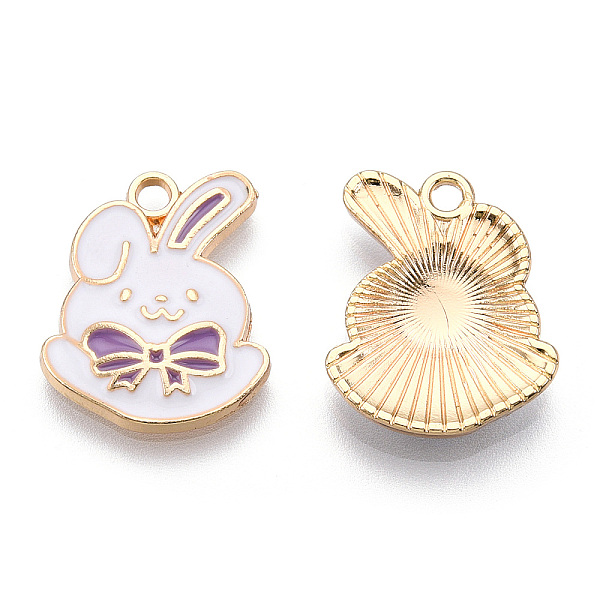 PandaHall Eco-Friendly Zinc Alloy Pendants, with Enamel, Cadmium Free & Nickel Free & Lead Free, Rabbit with Bowknot, Light Gold, Medium...
PandaHall Eco-Friendly Zinc Alloy Pendants, with Enamel, Cadmium Free & Nickel Free & Lead Free, Rabbit with Bowknot, Light Gold, Medium...